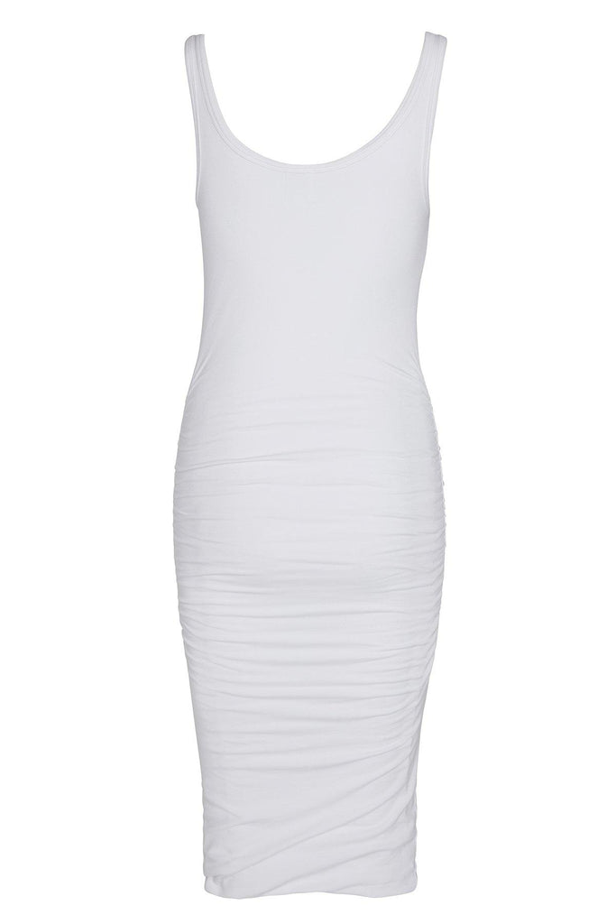 Dress 001 - White - black-white-beige